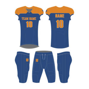 Uniforme de Fútbol Americano Hecho a Medida, Precio al por Mayor, 100% de Alta Calidad, Tela de Secado Rápido, Uniformes Transpirables, Conjunto OEM - Product Image 5