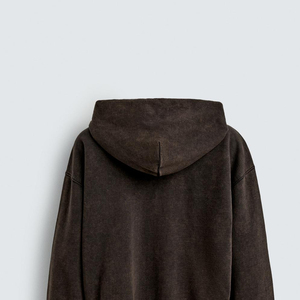 Men's <b>Hoodie</b> Factory Price High Quality Wholesale Rate Casual Wear With Zip Up Closure And Hood <b>For</b> Relaxed Fit Customized Logo - Product Image 4