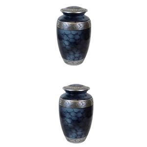 Urne funéraire en métal moderne de haute qualité Fournitures funéraires de meilleure qualité exportées d'Inde - Product Image 2