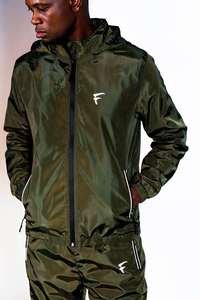 Chaqueta Cortavientos Ligera, Impermeable, Transpirable y de Secado Rápido, de Tela de Algodón Sólido, con Capucha, Estilo Urbano, para Hombre, Reflectante y Personalizable - Product Image 6