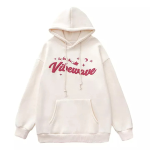 Sweats à capuche surdimensionnés en coton mélangé imprimé bouffant Sweats à capuche personnalisés poids lourd pour hommes Vente en gros - Product Image 2