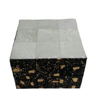Pouf en cuir véritable - Design durable et personnalisable multicolore pour la décoration de sièges de mariage et de la maison/bureau