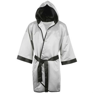 <b>Men's</b> Boxing <b>Robe</b> Custom Design Breathable Anti-Wrinkle Quick Dry Lightweight Polyester/Cotton Made in Pakistan - Product Image 6