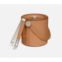 Seau à glace pour vin en acier inoxydable, forme pinces, motif floral classique, capacité 5L, durable, écoresponsable, facile à nettoyer, décoration de table