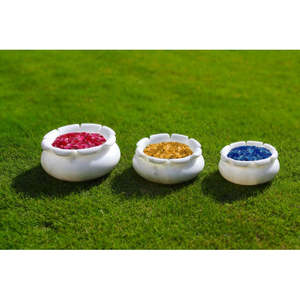 Sgu ถ้วยซุปพอร์ซเลน097พร้อมที่ลอยลายดอกไม้ดีไซน์หรูหราทรง urlis - Product Image 1