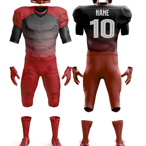 Precio al por mayor, nuevo diseño, uniforme reversible de fútbol americano, fabricante profesional, técnicas impresas cortas hechas a medida - Product Image 6