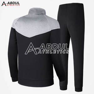 Diseño personalizado hombres chándal transpirable ropa deportiva traje para Fitness correr gimnasio proveedor de fábrica hombres chándal - Product Image 2