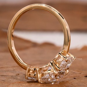 Anillos de Lujo de Alta Gama Hechos a Mano en Oro Amarillo de 18K, Estilo Clásico y Elegante, con Diamante Cultivado en Laboratorio de Corte Ovalado de 1.50 CT, Certificado IGI, para Mujer - Product Image 6