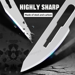 Excellent Quality Stainless Steel <b>Surgical</b> Scalpel Handles <b>Blades</b> Manual Power Source Sterilized CE Certified Class II 1 Year - Product Image 2