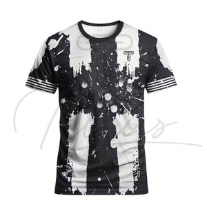 Camiseta de Fútbol Personalizada TELLUS APPAREL con Logotipo en Color Personalizado, Cuello Redondo, Media Manga, Sin Costuras, Elástica, Antibacteriana, Calidad Premium para Adultos - Product Image 5