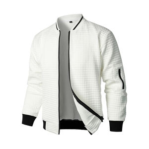 Chaqueta Bomber de Lona para Hombre, Diseño Urbano y Elegante, Cortavientos, Ligera, Cómoda, para Salidas Casuales de Invierno, Estilo Moderno Vintage - Product Image 2