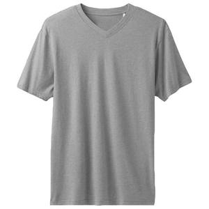 Haute qualité hommes imprimé surdimensionné 100% coton décontracté grande taille blanc solide motif coupe ample tricoté tissu hommes T-Shirts - Product Image 4