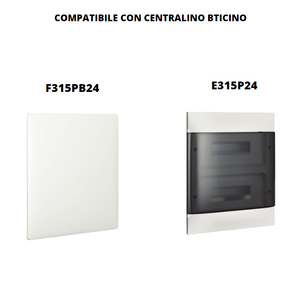 Bticino F315S24 presa a 24 moduli elettronica e scatola per strumenti quadro incasso - Product Image 3
