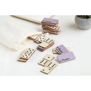 Juego de Dominó de Madera Creativo con Diseño de Malta, Producto Único para Merchandising - Product Image 4