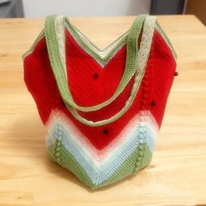 Bolso Bandolera Mini de Ganchillo de Calidad de Exportación, Bolso de Teléfono Moderno para Mujer, Bolso de Hombro de Algodón con Diseño Indie, Dos Correas, a la Moda - Product Image 1