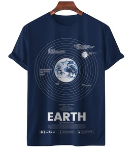 Bangladesh Fabrication Première Classe Qualité 100% Coton Logo Personnalisé Impression Multi Couleur 180 GSM Surdimensionné Hommes T-Shirt - Product Image 3