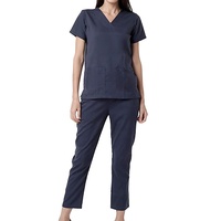 Tuniques de massage thaïlandais promotionnelles de haute qualité pour femmes esthéticiennes, en mélange polyester-coton, personnalisables pour salons de beauté