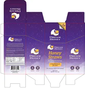 Supermarktbalie Scheurt Display Verkopen Honing Rietjes Verpakking Papier Doos Op Maat Afdrukken