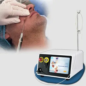 Lipolisis cirugía plástica fibra láser lifting facial láser endolaser diodo 1470nm 980nm máquina