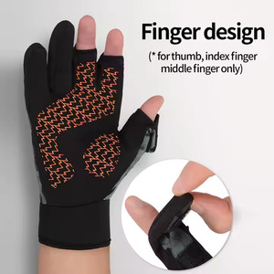 Guantes de Ciclismo Personalizados con Almohadilla de Gel, Dedos Cortos, para Hombre, de Poliéster y Algodón, para Ciclismo en Carretera, con Cuero Salva, Fabricante - Product Image 3