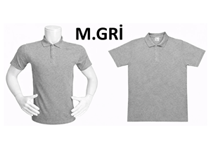 เสื้อโปโลแขนสั้นสีเทาสำหรับผู้ชาย ผ้าฝ้าย 100% ผ้าอ๊อกซ์ฟอร์ด สไตล์ลำลอง ทรงปกติ สีพื้น ระบายอากาศได้ดี ดีไซน์แบบทอ - Product Image 2