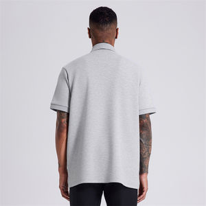 Polo de manga corta para hombre de calidad superior personalizado del fabricante, cómoda Camiseta deportiva lisa con logotipo - Product Image 3