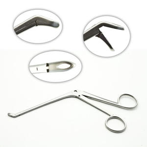 Profesional ENT Blakesley Nasal 4Mm X 10Mm 45 grados Manual ligero fórceps herramienta quirúrgica OEM FABRICANTE DE ACERO INOXIDABLE - Product Image 5