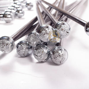 Palo de Swagger de madera y metal para accesorios de uniformes ceremoniales Color/Logotipo personalizable SUPER BADGES COMPANY - Product Image 4