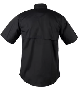 Customizable Solid Cotton Worker Uniform for Construction Mining Industry Reflective Safety Outdoor <b>Work</b> <b>Shirts</b> OEM Logo for <b>Men</b> - Product Image 3