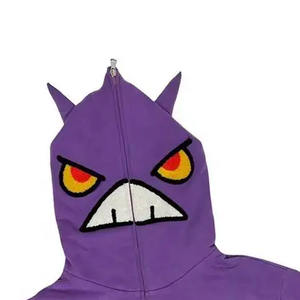 Sudadera con Capucha Resistente para Invierno, con Bordado y Estampado Personalizado, 100% Algodón, Diseño con Bolsillo, MOQ Bajo de 8 Piezas - Product Image 3