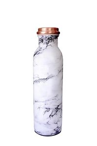Elegant Eco-Friendly Copper Printed <b>Water</b> <b>Bottle</b> Luxury Crafts Stylish for Travel Office Decor Plastic Drinkware - Product Image 2