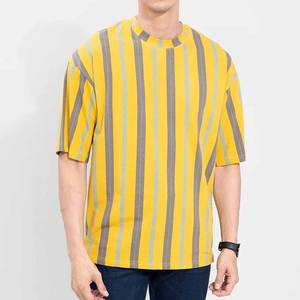 Camiseta personalizada de manga corta con cuello redondo para hombre, camiseta de secado rápido con estampado de etiquetas de tu propio cuello para hombre - Product Image 5
