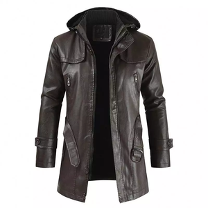 2025 chaquetas de cuero de motociclista de piel de oveja auténtica para hombre de alta calidad personalizadas, chaqueta de invierno de cuero puro - Product Image 5
