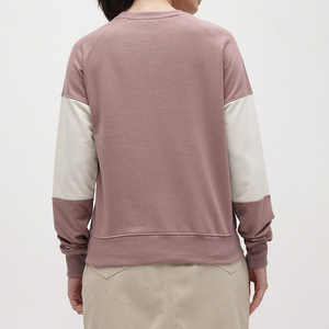 Nouvelle Arrivée Sweat-shirts Personnalisés à Col Rond pour Femmes, Imprimés par Transfert Thermique sur le Devant, Automne Hiver, Grandes Tailles, Coupe Ample, Couleur Unie - Product Image 5