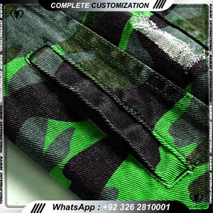 เสื้อแจ็กเก็ตยีนส์สำหรับผู้ชายเสื้อแจ็กเก็ตยีนส์สำหรับขับขี่ดีไซน์ตามสั่ง - Product Image 4