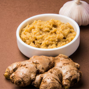 FitTree International, Pasta de Ajo y Jengibre 100% Pura de la India, 1 Litro, en Envase Seguro para Alimentos, Cumple con las Normas de la UE, para Preparar Sopas Instantáneas - Product Image 1