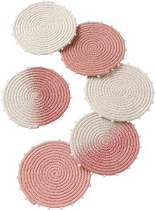 Cotton Rope <b>Table</b> <b>Coaster</b> With Beast Design for Parties and Other Functions Tableware Decorative Mat & Pad - Product Image 3