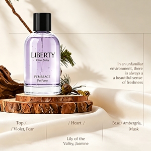 Profumo LIBERTY Eau De Parfum 100ml, Fragranza Unisex a Lunga Durata con Note Agrumate, Fruttate e Floreali, Etichetta Personalizzabile - Product Image 6