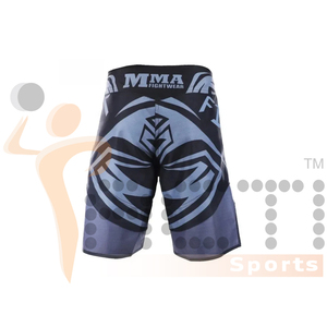 กางเกงขาสั้น MMA แบบสั่งตัดตามแบบระเหิดสำหรับผู้ชายและผู้หญิง - Product Image 4