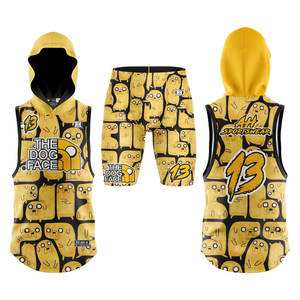 Kit d'uniformes de football drapeau 7v7 par sublimation réversible à conception personnalisée pour joueur vêtements de sport respirants ensembles de football - Product Image 1