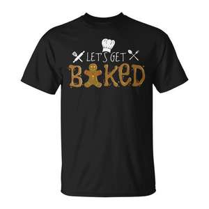 Camiseta con chiste de humor para el personal de panadería, el equipo de repostería y el chef - Product Image 1