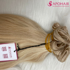 Vente en gros 20 pouces de luxe pour Genius Weft Mixte Piano Couleurs Droite Double Extensions de Cheveux Humains Bruts Vietnamien Remy (# 9c + 60c) - Product Image 2