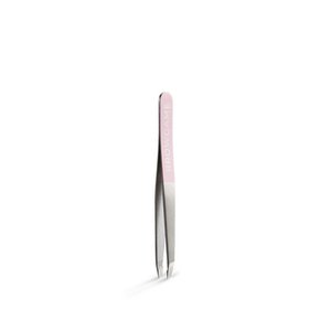 Pince à épiler originale Browgame, pointe inclinée, qualité professionnelle, acier inoxydable suédois, manche ergonomique rose, pour cils - Product Image 1