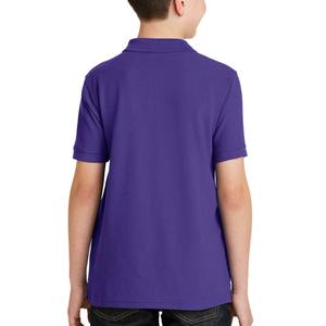 เสื้อโปโลผ้าฝ้ายคุณภาพสูงสำหรับเด็ก พร้อมโลโก้ สวมใส่สบาย ทันสมัย ปรับแต่งได้ สไตล์ลำลอง ผ้าฝ้ายคุณภาพสูง - Product Image 5