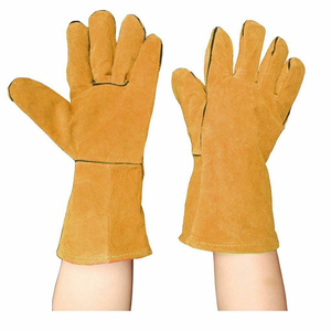Gants en cuir Gants de sécurité Gants de travail Pakistan Fournisseur d'usine Gants de soudage industriels dans un prix d'usine sur mesure - Product Image 6