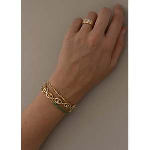 Serena Baguette <b>Emerald</b> Tennis Link Bracelet 14k Solid Gold AA+ Clarity Lobster Clasp Closure Fashionable Jewelry Accessory - Product Image 4