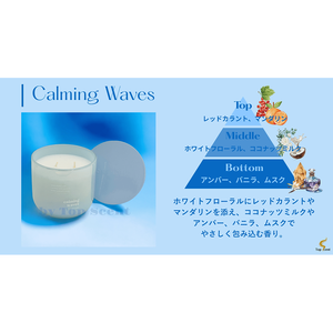<b>Soy</b> <b>Wax</b> Aromatherapy 'Calming Waves' Relaxing Scents to Soothe Your Senses - Product Image 3