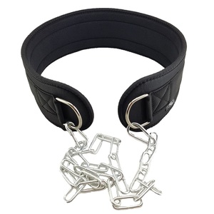 Weight Lifting Gym <b>Exercise</b> Neoprene Dipping <b>Belt</b> with Heavy Chain - Product Image 6