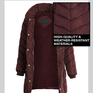 Vestes matelassées pour hommes Manteaux d'hiver imperméables, coupe-vent, surdimensionnés, fabricant, fournisseur - Product Image 2