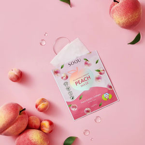 Ensemble de masques SOQU Fruity Blissful Glow, 12 ingrédients principaux : riz et vitamine C - Product Image 4